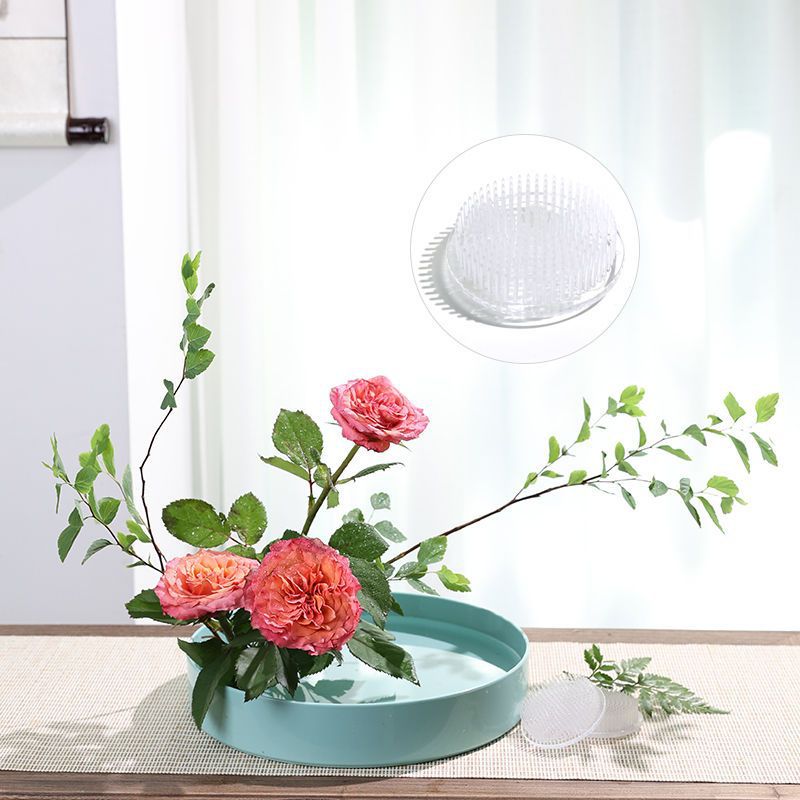 Round Ikebana Stem Holder Suct - Florist Supply Vases 评论和价格