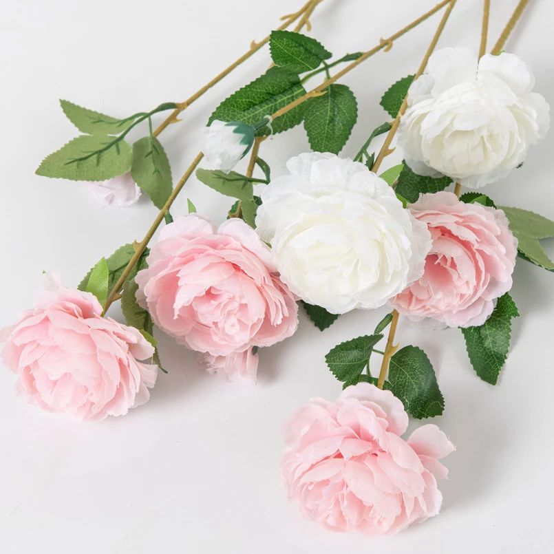 5/10pcs Long Stem Artificial R - Florist Supply Bulk 评论和价格